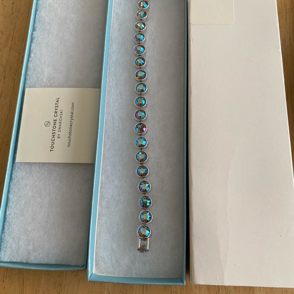 Touchstone Crystal Shimmery Ice Bracelet - Picture 4 of 6